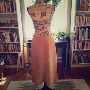 Banana Republic Suede Skirt